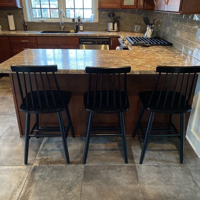 Birdia Solid Wood Bar & Counter Stool