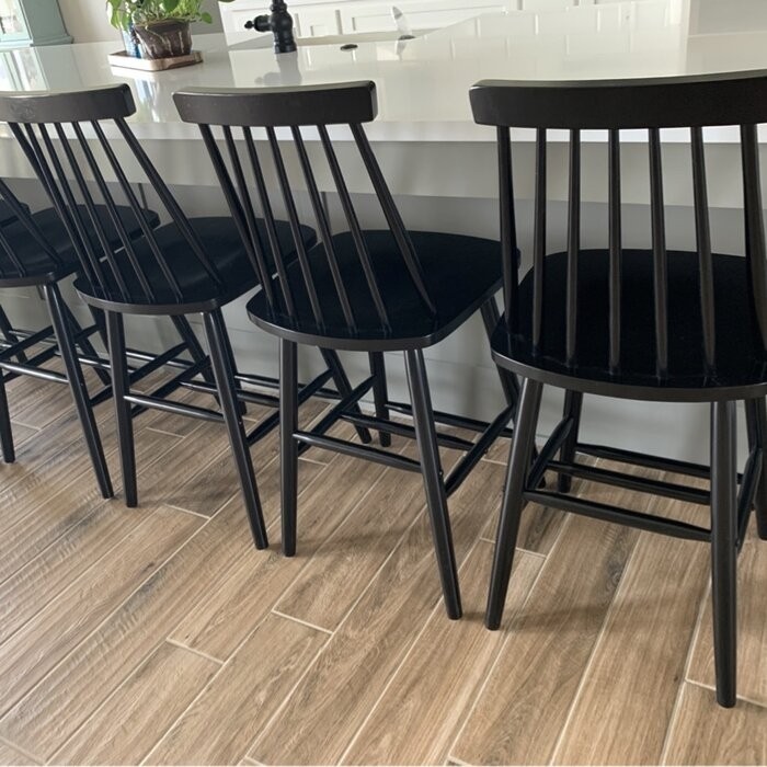 Birdia Solid Wood Bar & Counter Stool