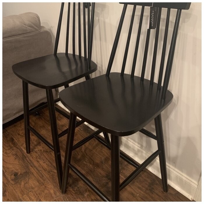 Birdia Solid Wood Bar & Counter Stool