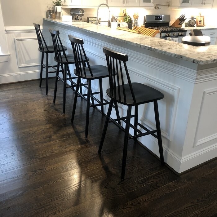 Birdia Solid Wood Bar & Counter Stool