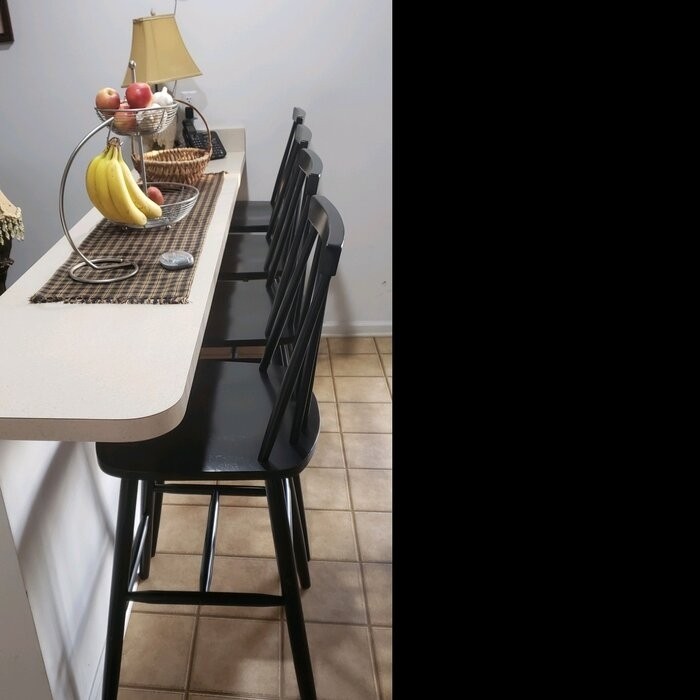 Birdia Solid Wood Bar & Counter Stool