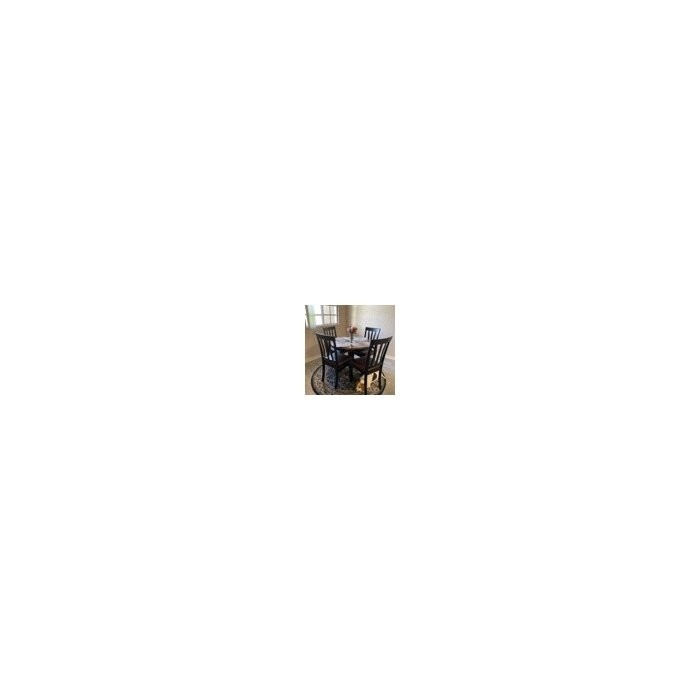 Birgitta 4 - Person Solid Wood Dining Set