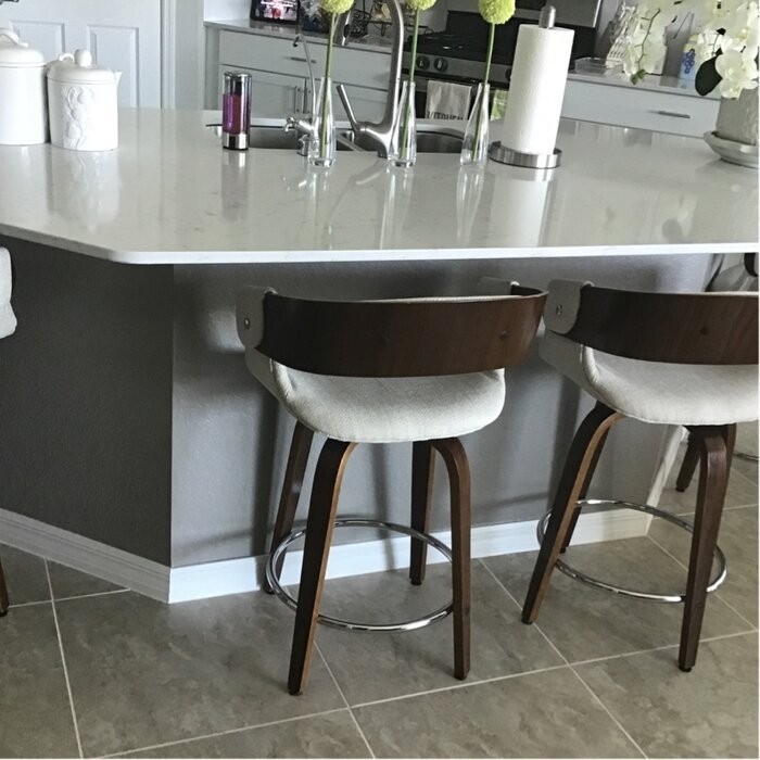 Boulemane Swivel Counter Stool
