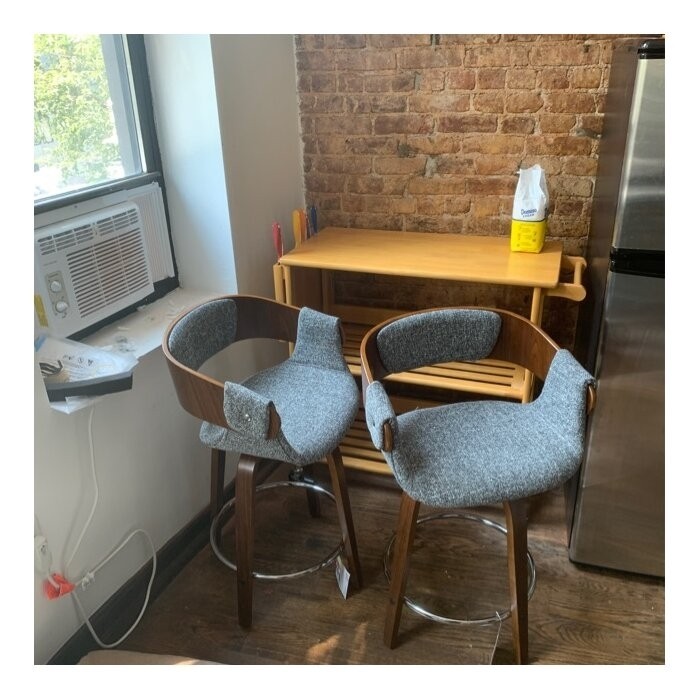Boulemane Swivel Counter Stool