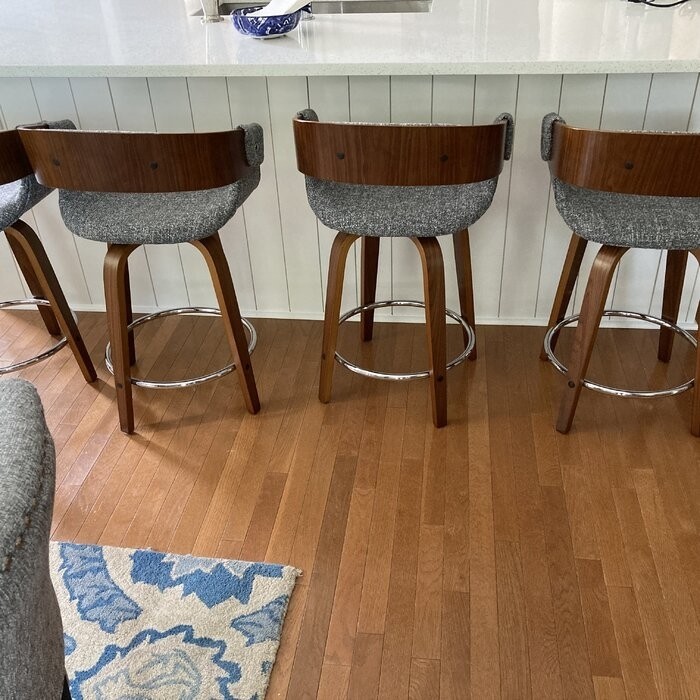 Boulemane Swivel Counter Stool