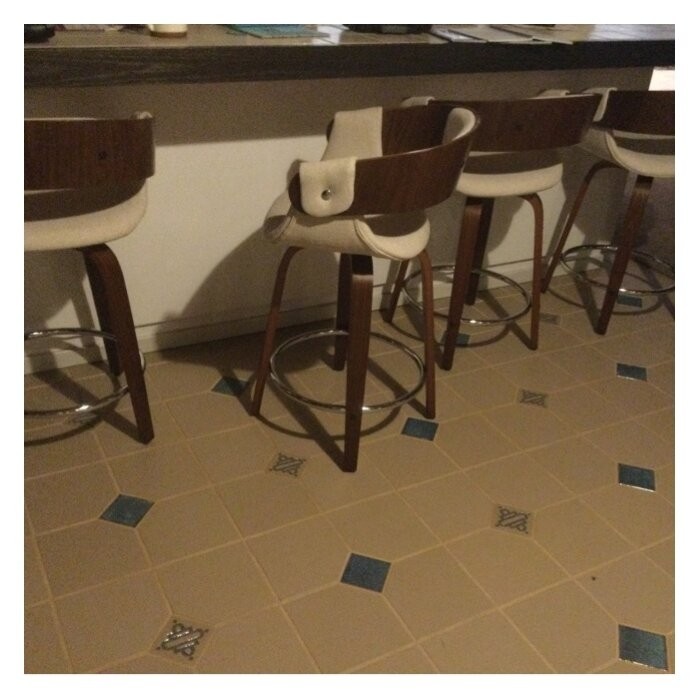 Boulemane Swivel Counter Stool