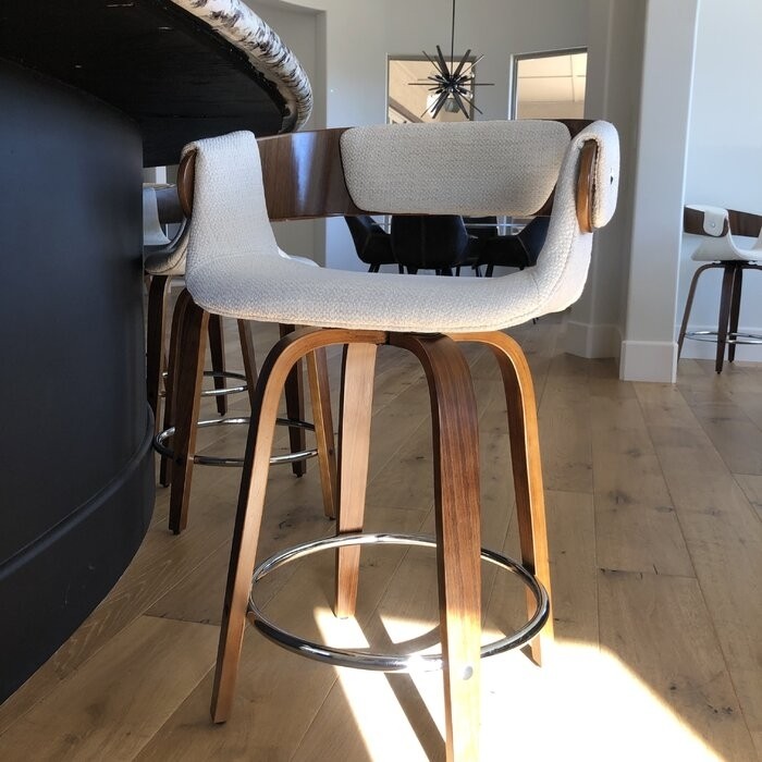 Boulemane Swivel Counter Stool
