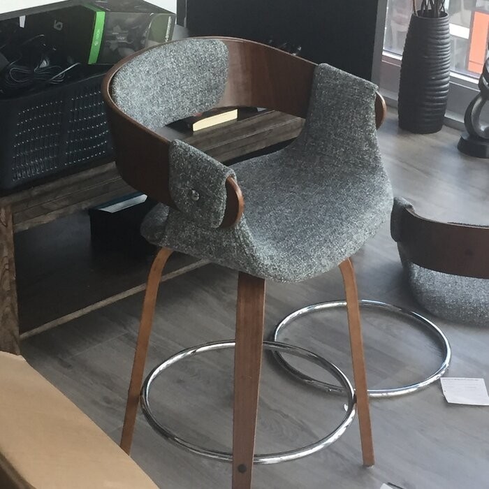 Boulemane Swivel Counter Stool