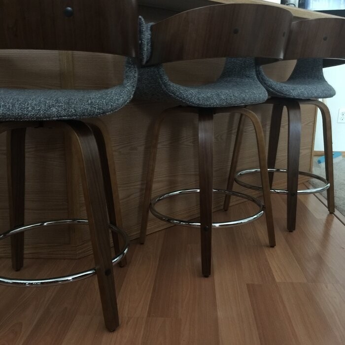 Boulemane Swivel Counter Stool