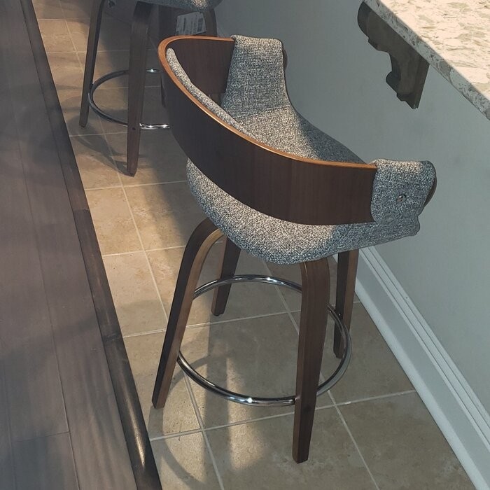 Boulemane Swivel Counter Stool