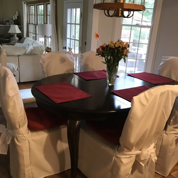 Box Cushion Dining Chair Slipcover