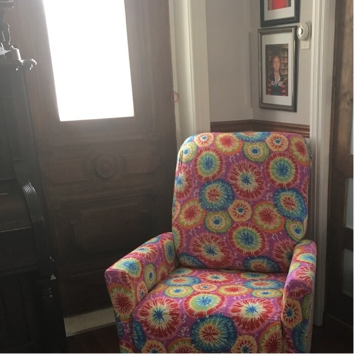 Box Cushion Recliner Slipcover