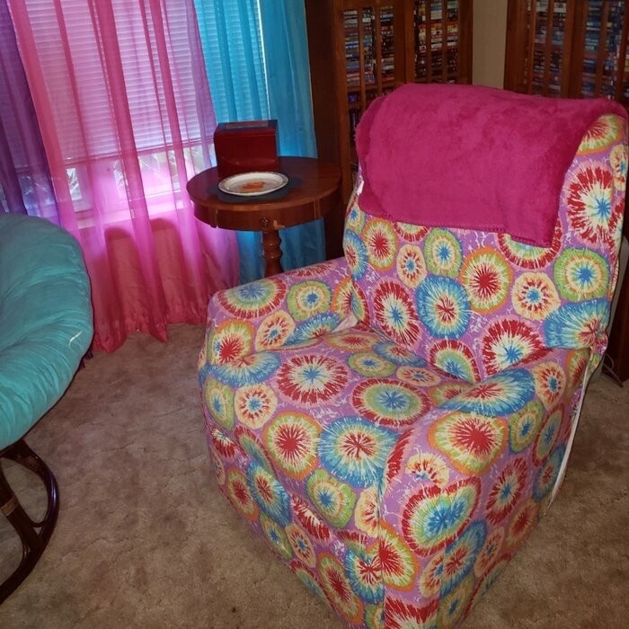 Box Cushion Recliner Slipcover