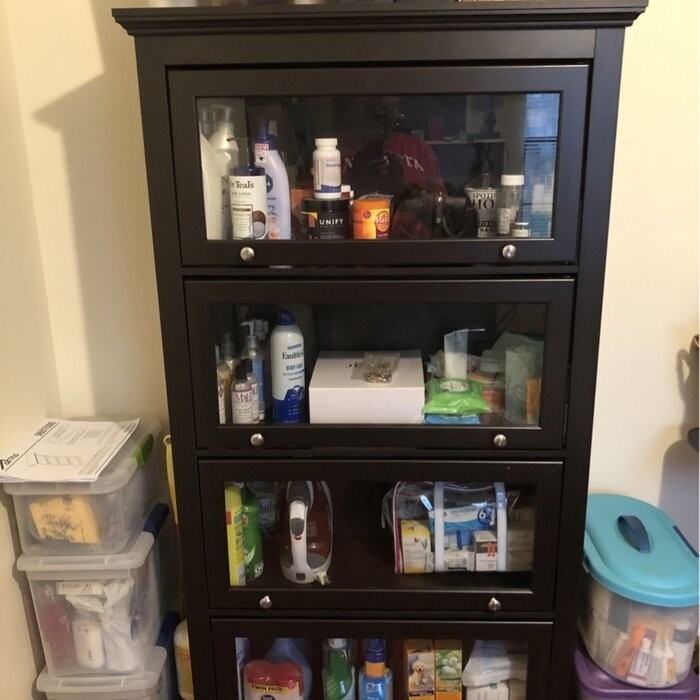 Brackston 60'' H x 32.7'' W Barrister Bookcase