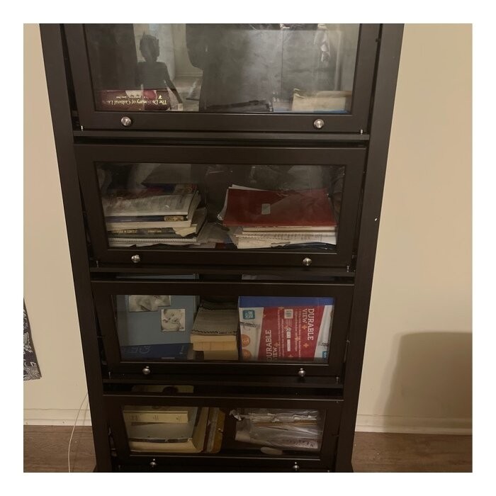 Brackston 60'' H x 32.7'' W Barrister Bookcase