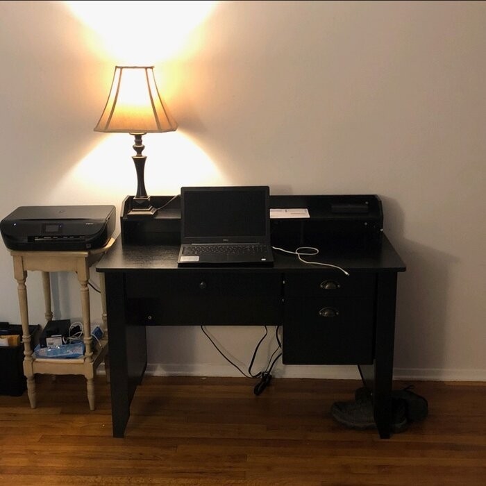 Braesen Executive Desk with Hutch