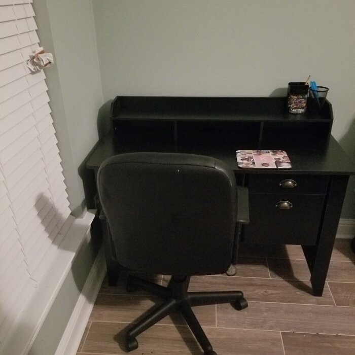 Braesen Executive Desk with Hutch