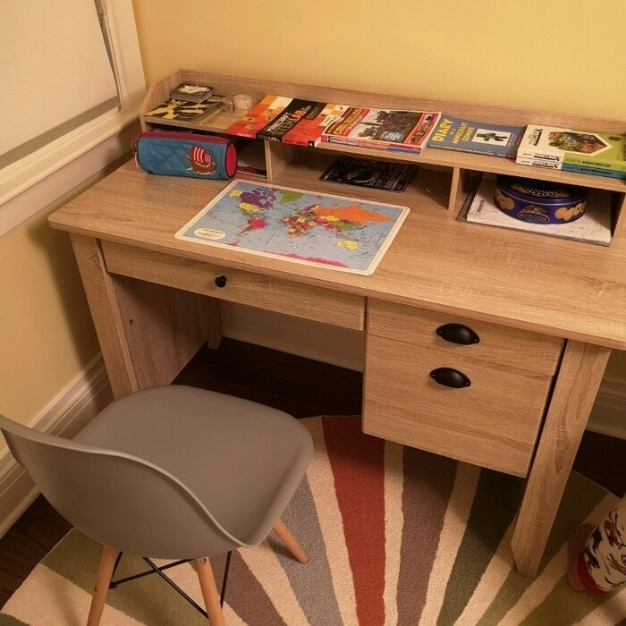 Braesen Executive Desk with Hutch