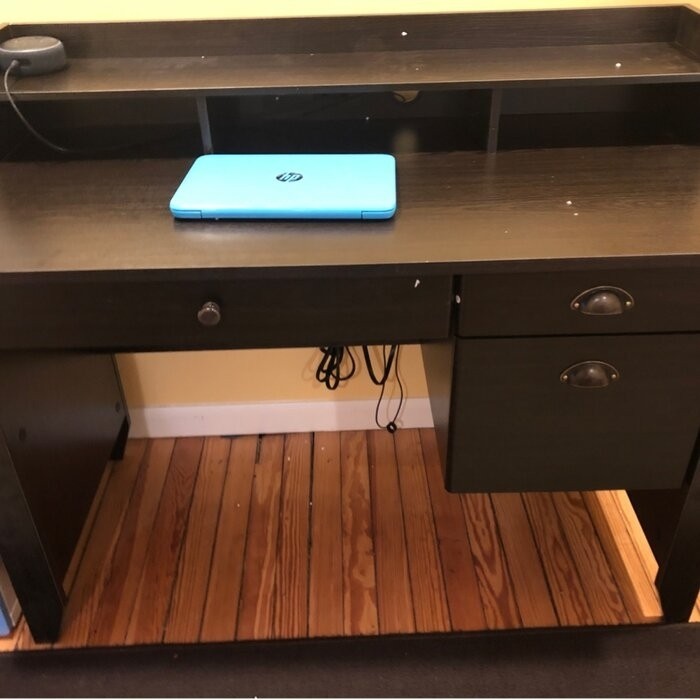 Braesen Executive Desk with Hutch
