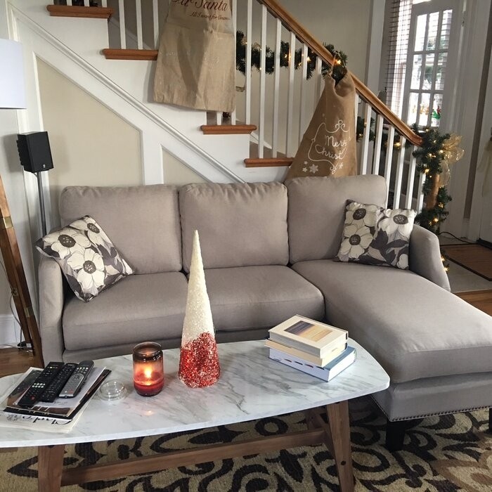 Braxton 77.5" Wide Reversible Sofa & Chaise