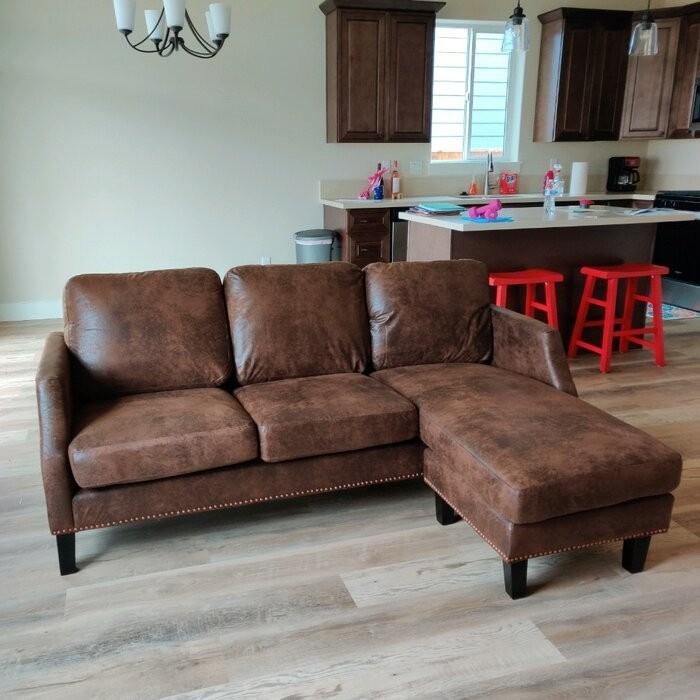 Braxton 77.5" Wide Reversible Sofa & Chaise