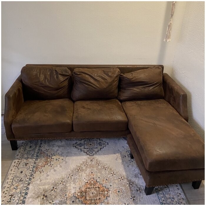 Braxton 77.5" Wide Reversible Sofa & Chaise