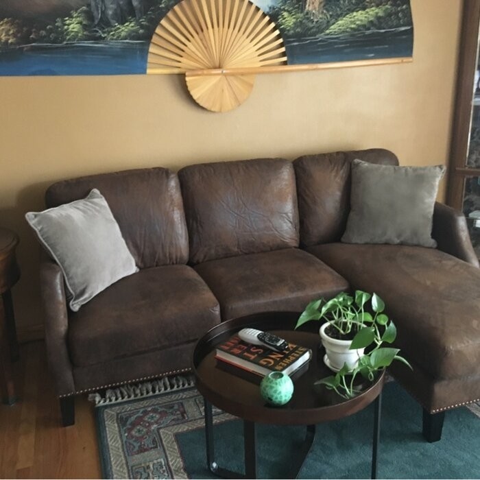Braxton 77.5" Wide Reversible Sofa & Chaise