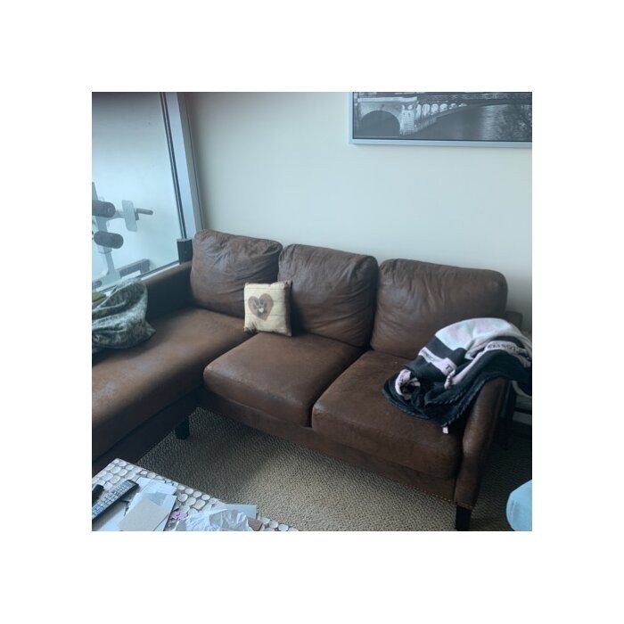 Braxton 77.5" Wide Reversible Sofa & Chaise