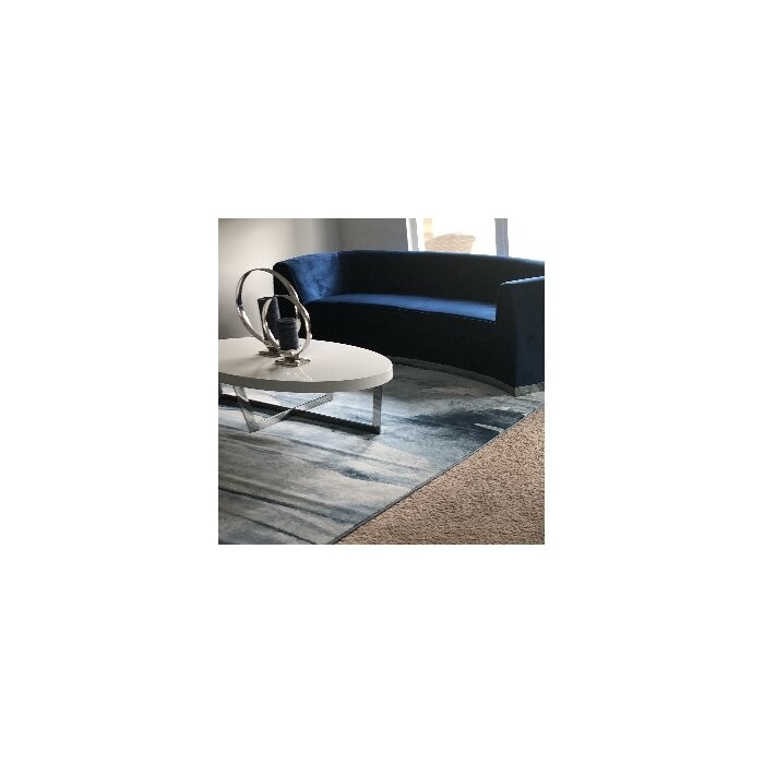 Breccan 91.5'' Velvet Round Arm Curved Sofa