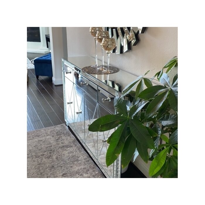 Brinley 60'' Wide 3 Drawer Credenza