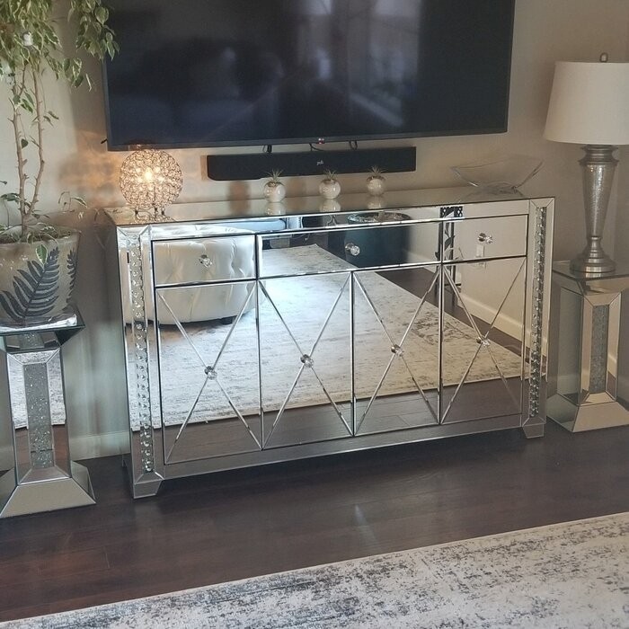 Brinley 60'' Wide 3 Drawer Credenza