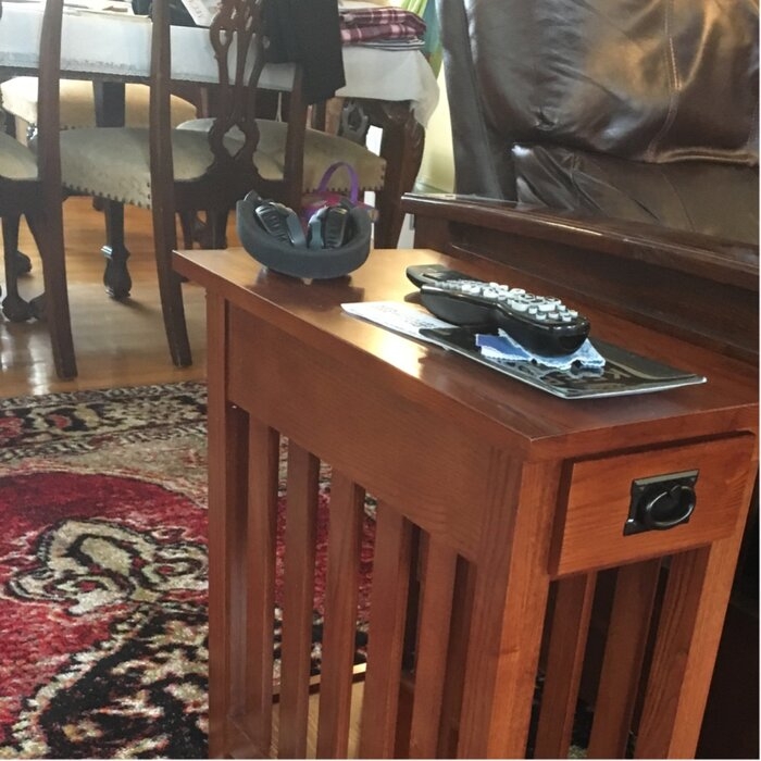 Brockton 24'' Tall End Table with Storage