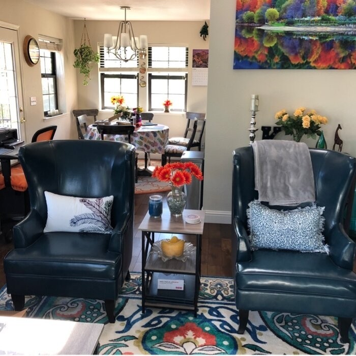 Brookport 30.7'' Wide Wingback Chair