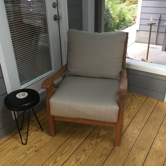 Brunswick Teak Patio Chair with Cushions
