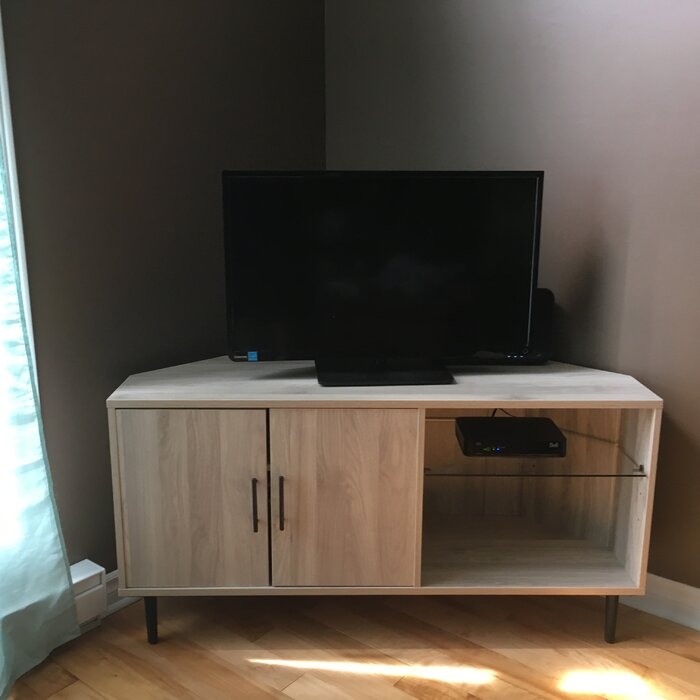 Bulhary Corner TV Stand for TVs up to 55"