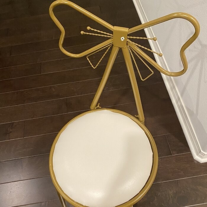 Bunceton 31.5'' Tall Steel Vanity Stool