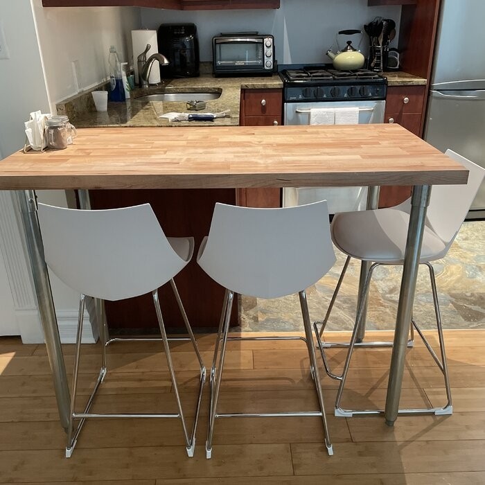 Butcher Block Top Workbench