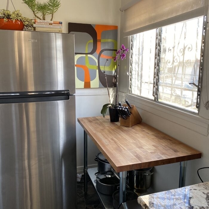 Butcher Block Top Workbench