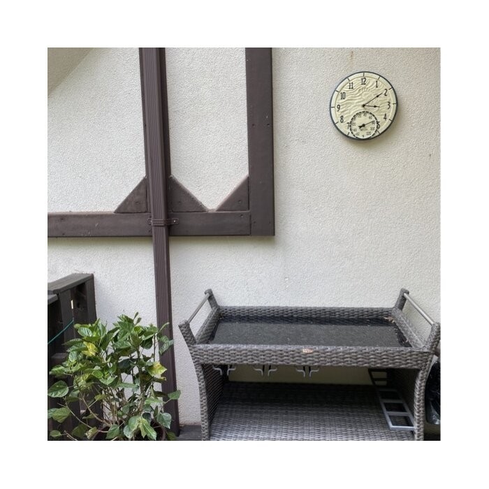 By the Sea Clock and Thermometer