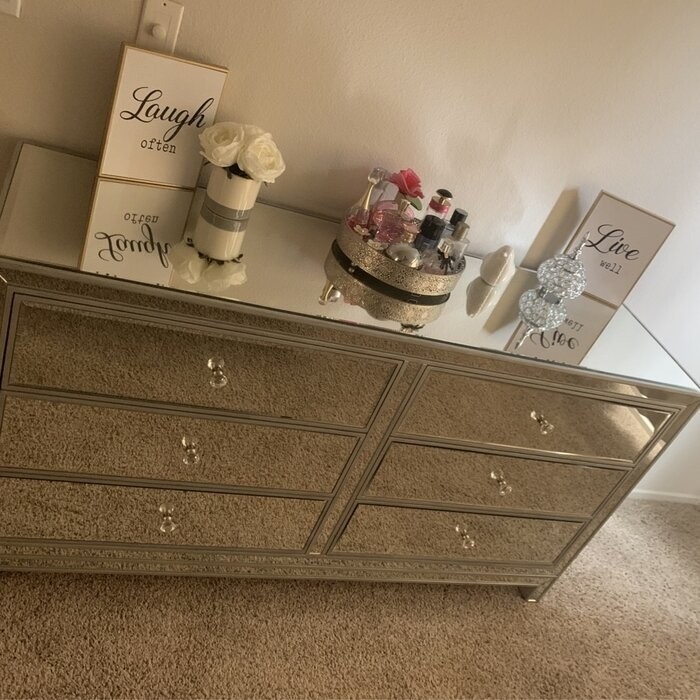 Cain 6 Drawer 60'' W Double Dresser