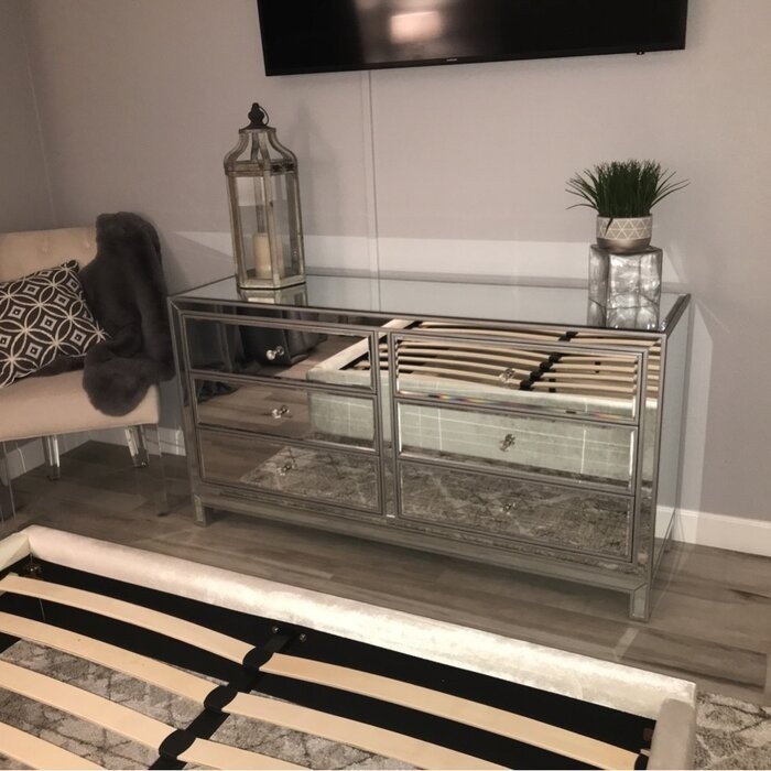 Cain 6 Drawer 60'' W Double Dresser