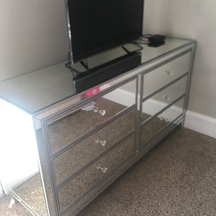 Cain 6 Drawer 60'' W Double Dresser