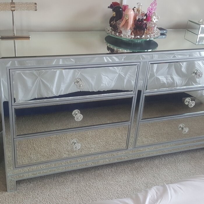 Cain 6 Drawer 60'' W Double Dresser