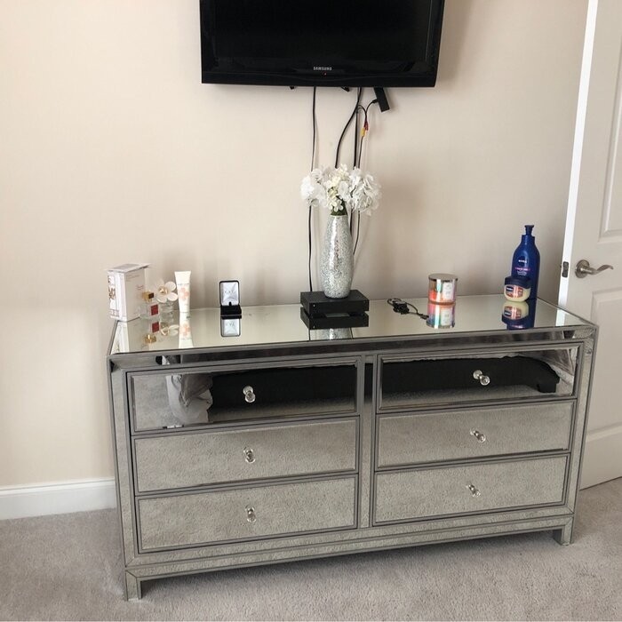 Cain 6 Drawer 60'' W Double Dresser