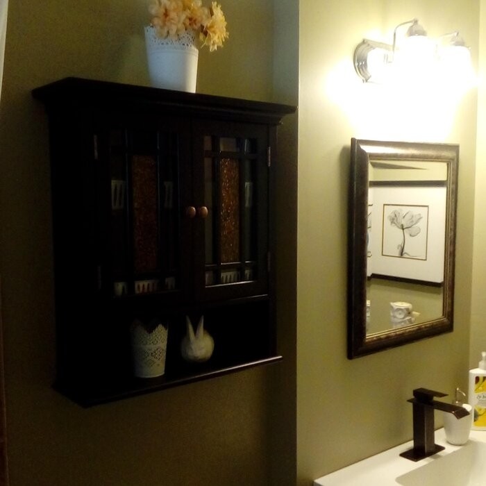 Caleb 22'' W x 24'' H x 7'' D Removable Bathroom Cabinet