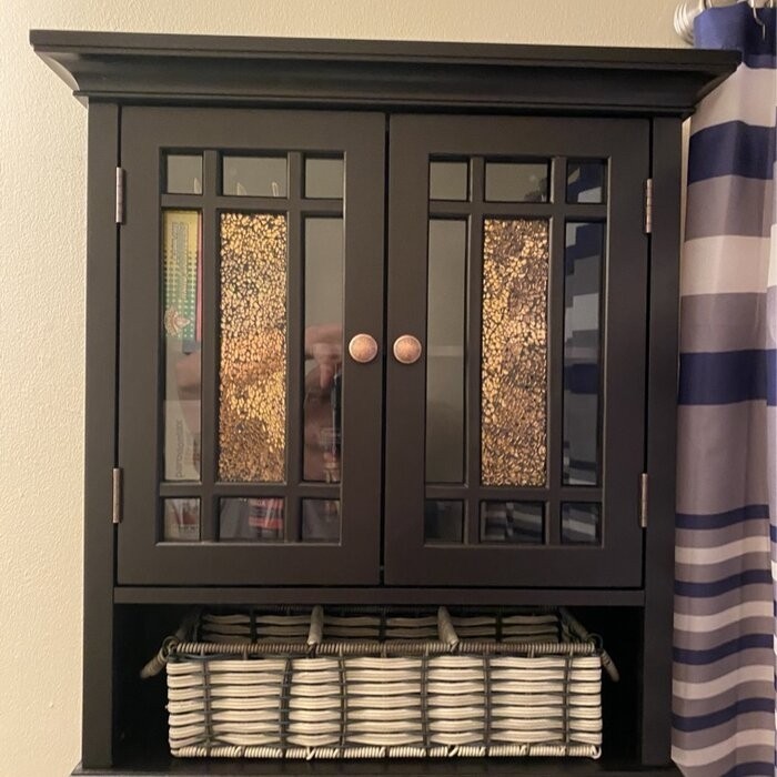 Caleb 22'' W x 24'' H x 7'' D Removable Bathroom Cabinet
