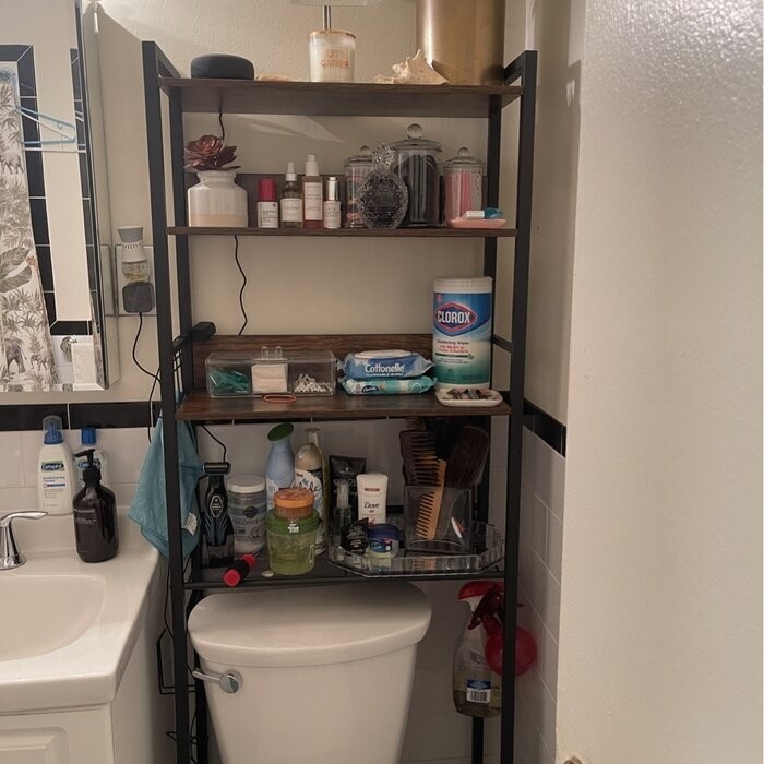 Calirose 23.6'' W x 68'' H x 9.4'' D Over-The-Toilet Storage