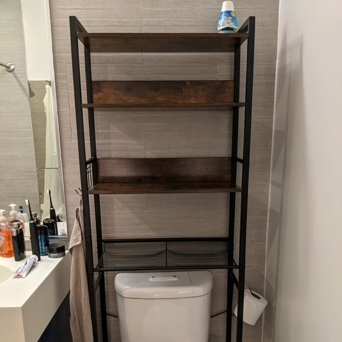 Calirose 23.6'' W x 68'' H x 9.4'' D Over-The-Toilet Storage