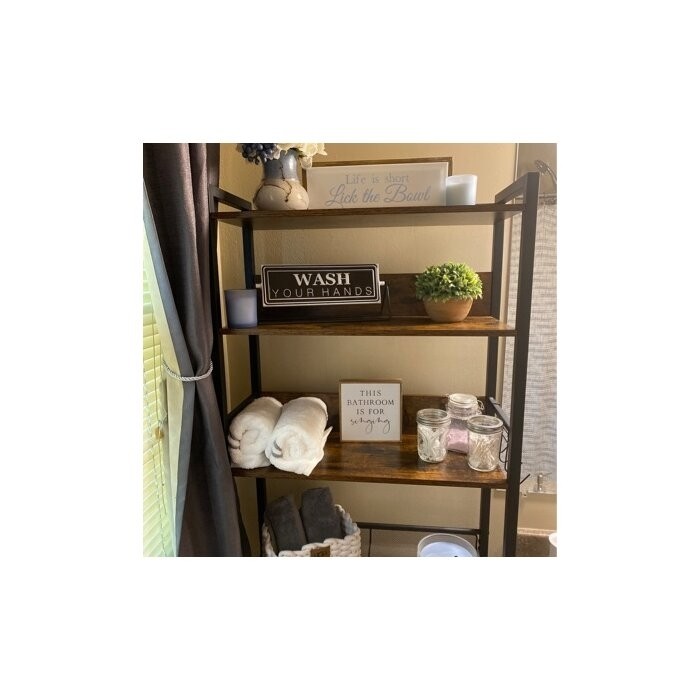 Calirose 23.6'' W x 68'' H x 9.4'' D Over-The-Toilet Storage
