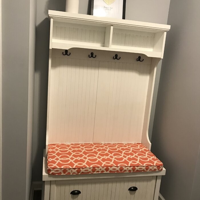 Carmel 40'' Wide Hall Tree with Bench and Shoe Storage